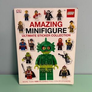 Lego Amazing Mini Figure Ultimate Sticker Collection, 1000+ Sticker Kids Book